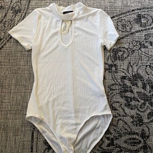 Forever 21 Ivory Bodysuit